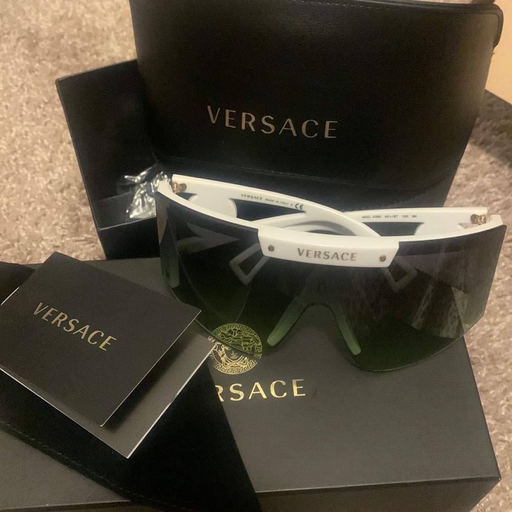 Versace wide shades